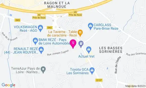 Localisation Station Grelaud