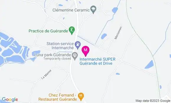 Localisation Intermarché Station