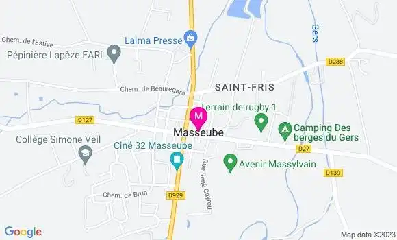 Localisation Super U