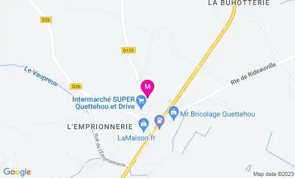 Localisation Intermarché Station