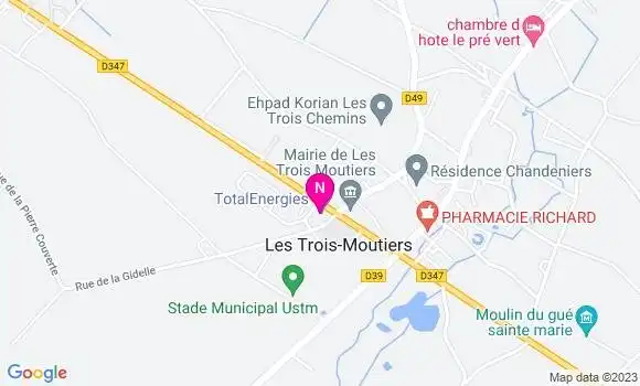 Localisation Garage Martin