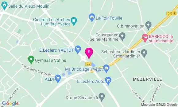 Localisation Station Leclerc