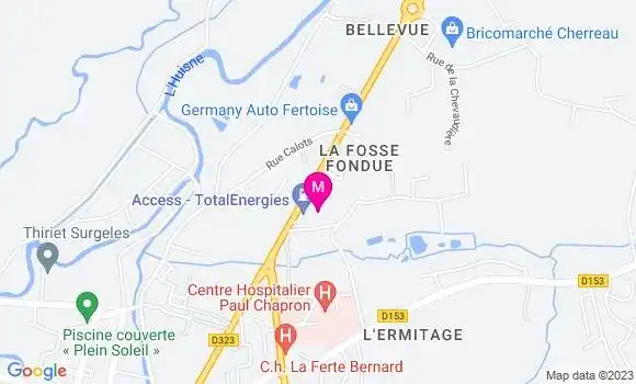 Localisation Access TotalEnergies