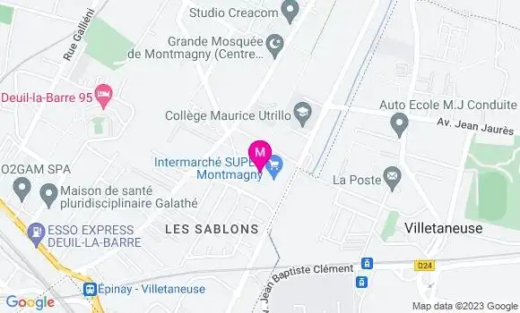 Localisation Intermarché Station