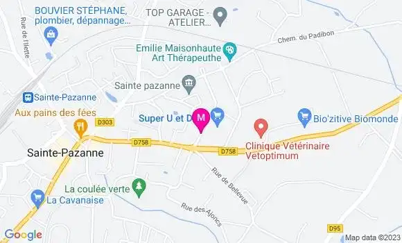 Localisation Super U