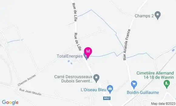 Localisation TotalEnergies