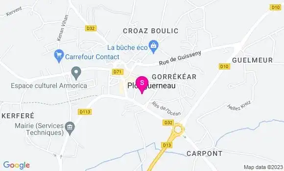 Localisation Intermarché Station