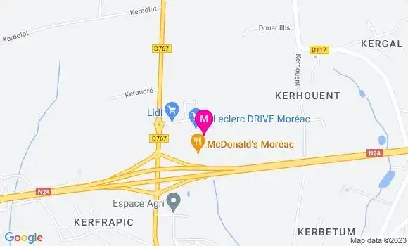 Localisation Station Leclerc