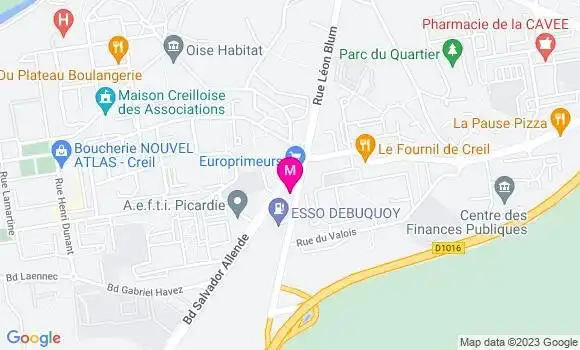 Localisation Esso