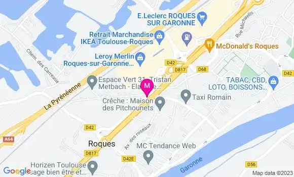 Localisation Station Leclerc