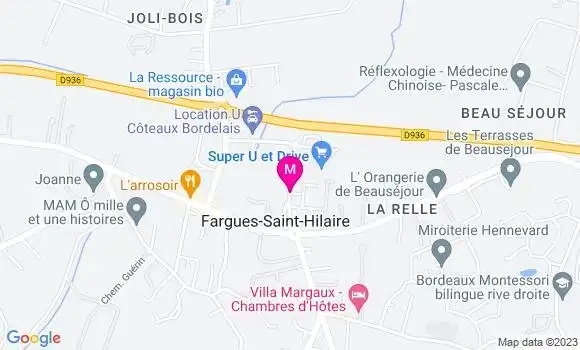 Localisation Station U