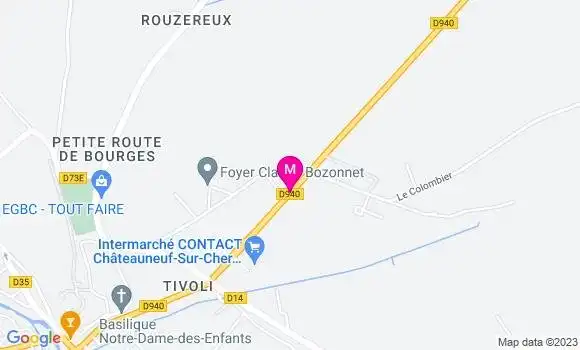 Localisation Intermarché Station