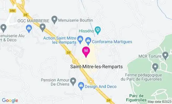Localisation Carrefour Station