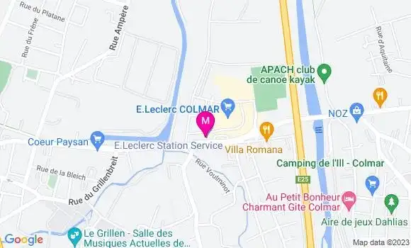 Localisation Station Leclerc