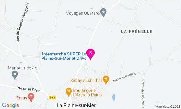 Localisation Intermarché Station