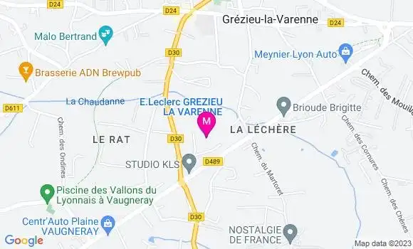 Localisation Grezdis