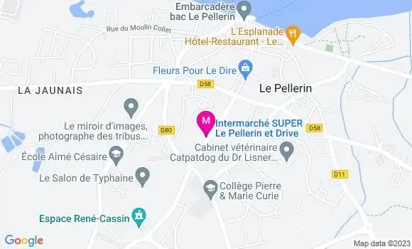 Localisation Intermarché Station