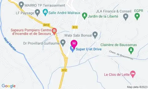 Localisation Super U